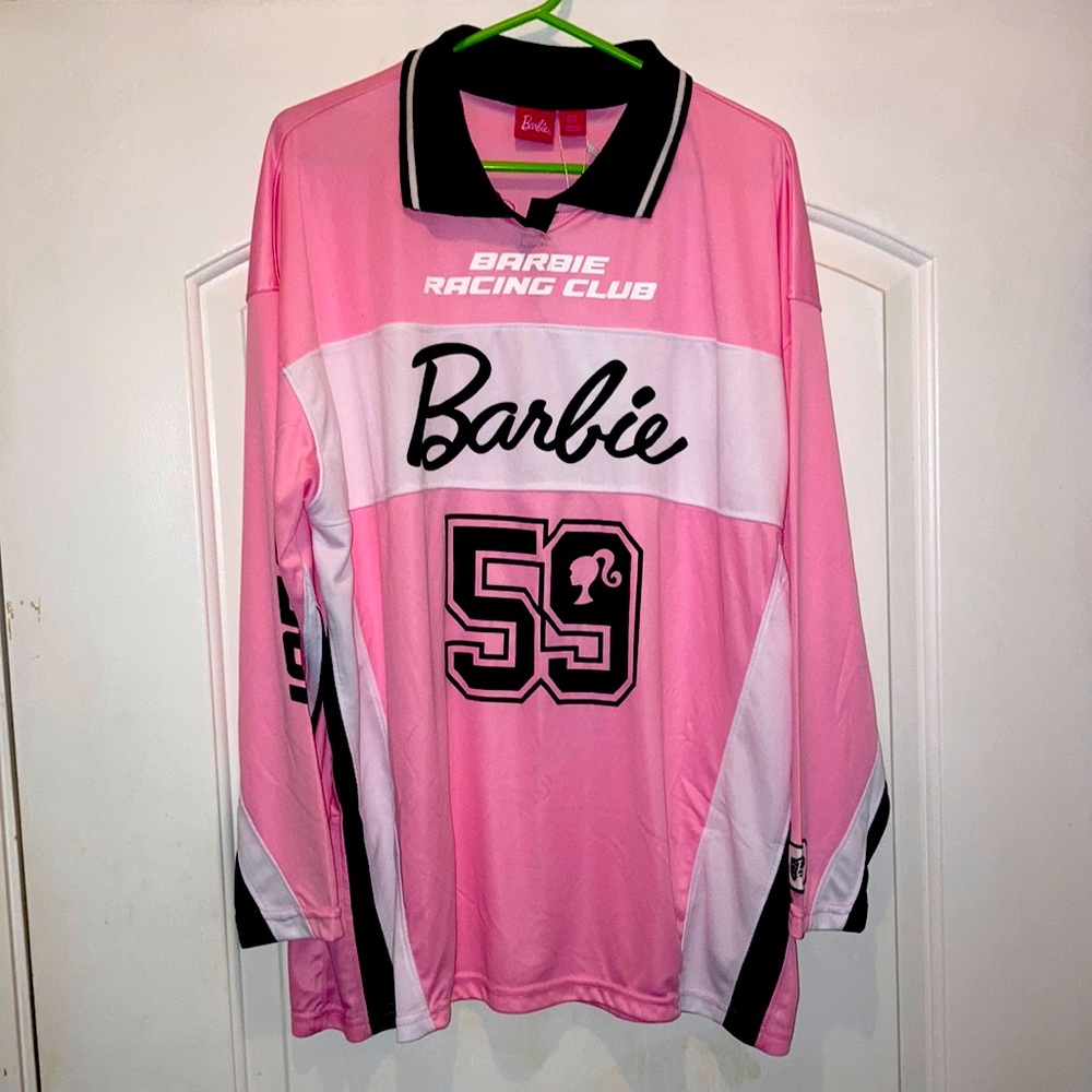 Barbie Moto Long Sleeve Polo Shirt